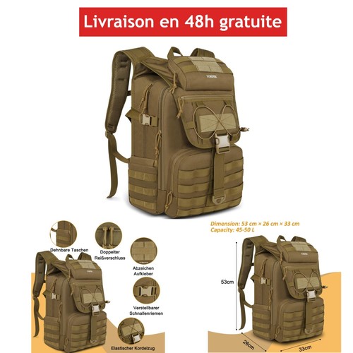 Yorepek sac dos militaire - yorepek, à